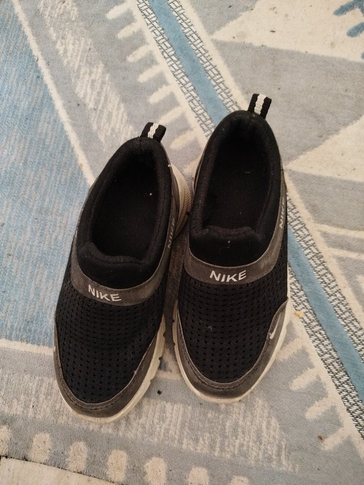 Siyah Gri Erkek Çocuk Spor Ayakkabı - Görsel 4