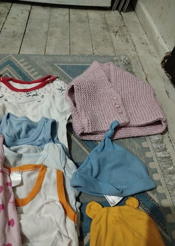 toplu bebek kıyafeti karışık  0-3 ay - Görsel 5