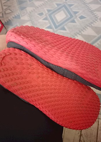 siyah pembe kadın Spor Su Ayakkabısı Velcro - Görsel 5