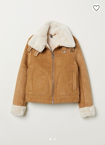 H&M suni kürk astarlı ceket