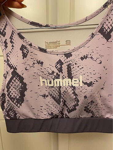 Hummel Hummel lila pedli spor büstiyeri bra
