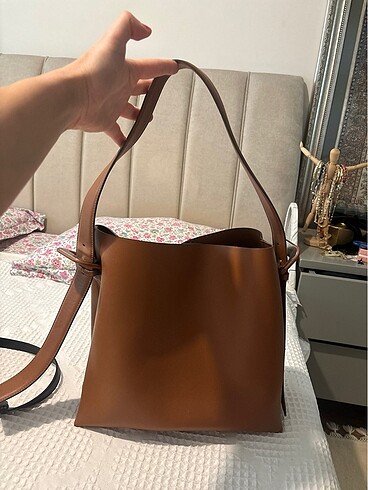 Mango Mango camel rengi çanta kullanışlı