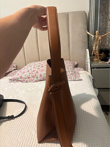 Beden camel Renk Mango camel rengi çanta kullanışlı
