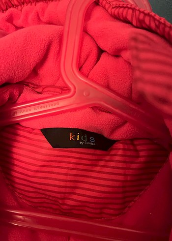 Kız çocuk pembe Kar Tulumu - Görsel 4