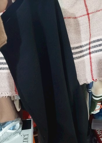 Siyah Düz lastikli kalem etek - Görsel 3