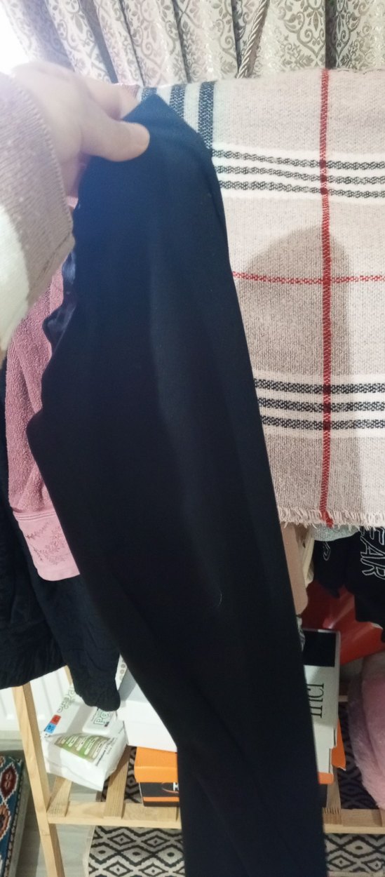 Siyah Düz lastikli kalem etek - Görsel 2