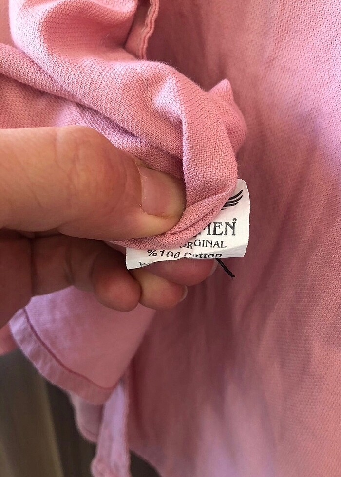 Pamuklu şık gömlek, dar kalıptır, L bedene uygundur - Görsel 4