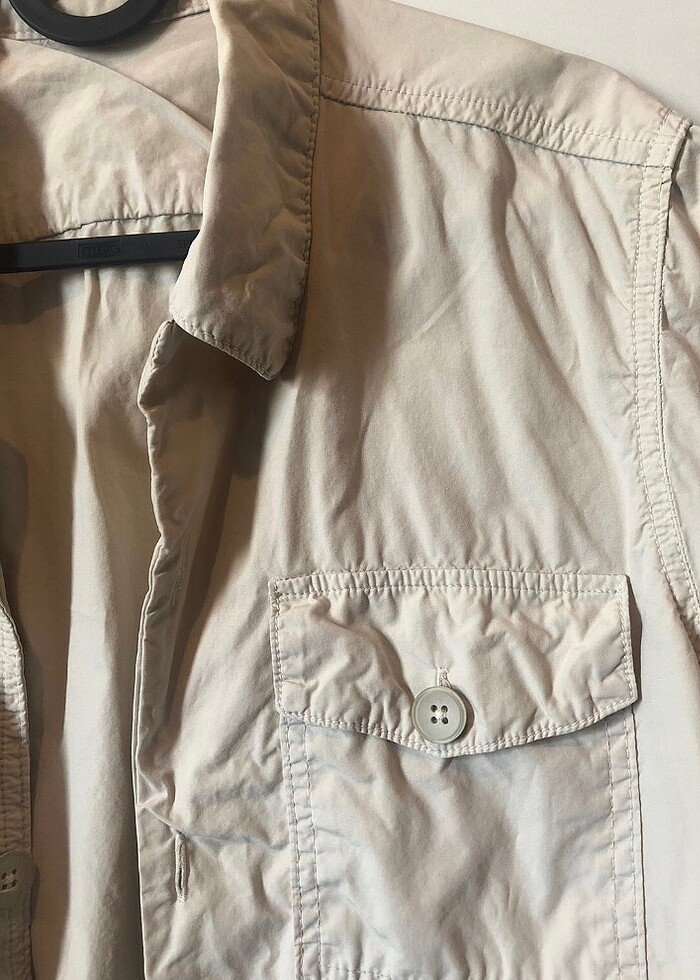 Paraşüt kumaş gömlek, hiç giyilmedi - Görsel 2