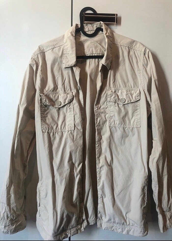 Paraşüt kumaş gömlek, hiç giyilmedi - Görsel 3