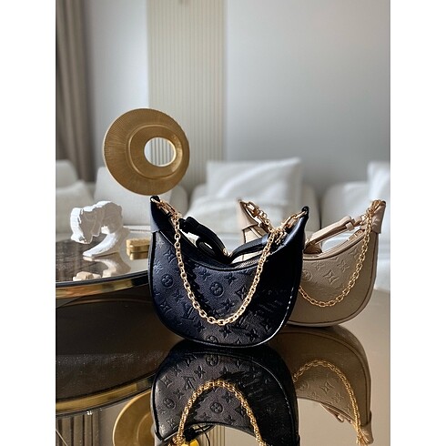 Beden siyah Renk Louis Vuitton Siyah kayık A + kalite