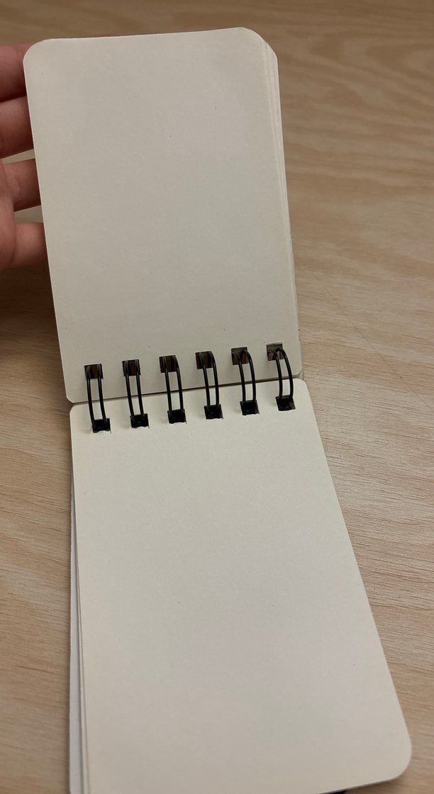 Turuncu Mini Spiral Defter - Görsel 2