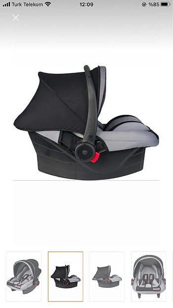 0 - 13 kg Beden Tommybaby Oto Koltuğu Puset