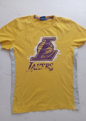LC Waikiki Sarı Baskılı Erkek Çocuk Tişört