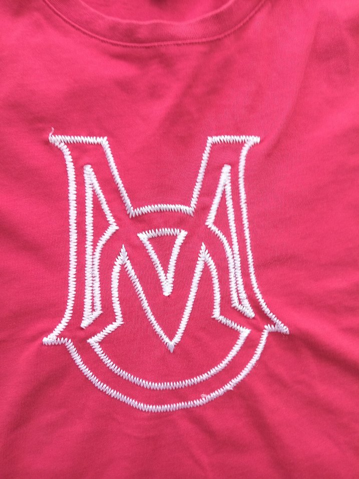 Kırmızı Baskılı Erkek Çocuk Kısa Kollu MONCLERTişört - Görsel 3