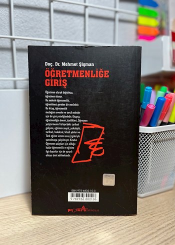 Öğretmenliğe Giriş - Doç. Dr. Mehmet Şişman - Görsel 3