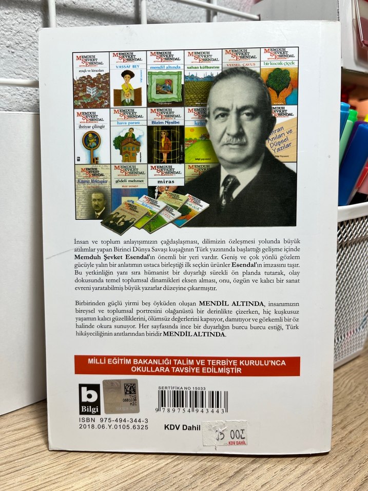 Mendil Altında - Memduh Şevket Esendal - Görsel 3