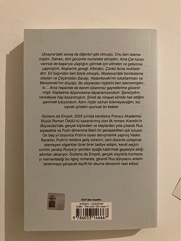  Giuliano Da Empoli Kremlin?in Büyücüsü