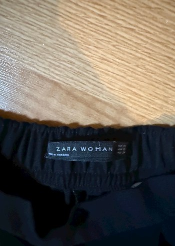 Kadın Lacivert Rahat Kesim Midi Kumaş Pantolon - Görsel 3