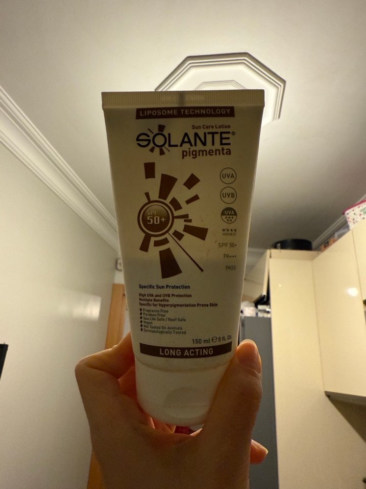 Solante Pigmenta SPF 50+ Güneş Koruyucu Losyon - Görsel 3