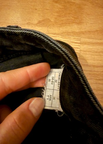 Kadın Siyah Normal Paça Kot Pantolon - Görsel 3