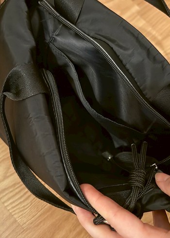 Lcw Siyah Deri Tokalı Kadın Çanta - Görsel 3