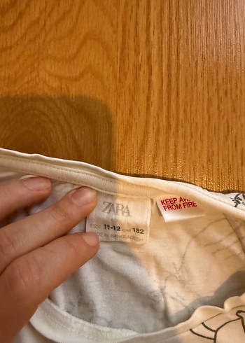 Zara kids 11-12Uzun Kollu Desenli Pijama Takımı - Görsel 2