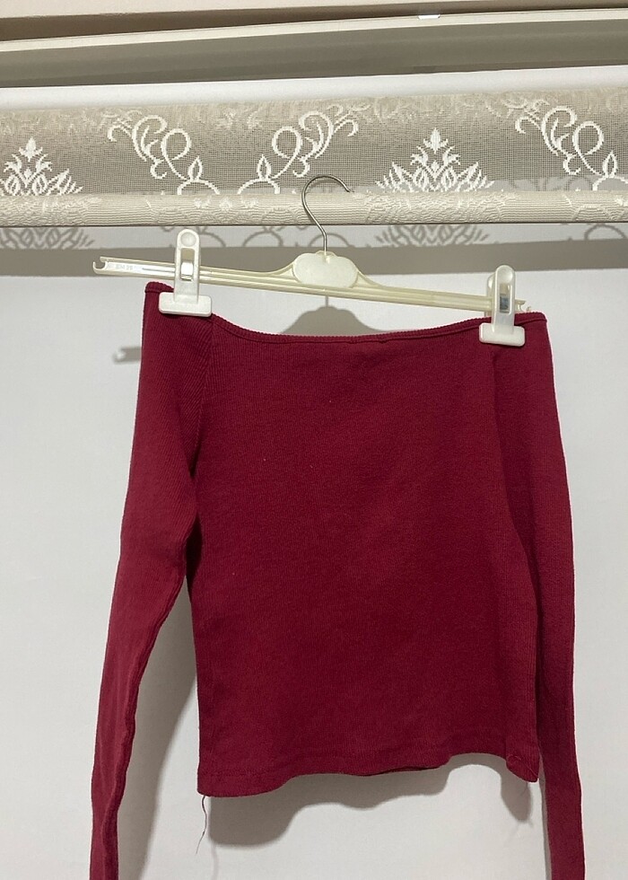 Kırmızı bluz - Görsel 2