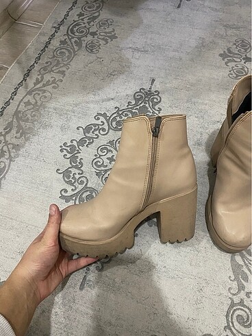 40 Beden camel Renk Kısa bot