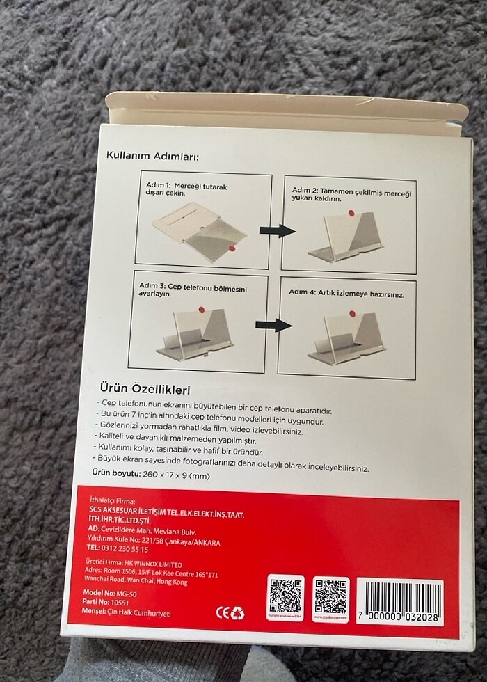 Cep telefonu ekran büyüteç - Görsel 2