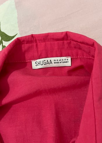 Diğer Pembe Midi Bohem V Yaka Elbise