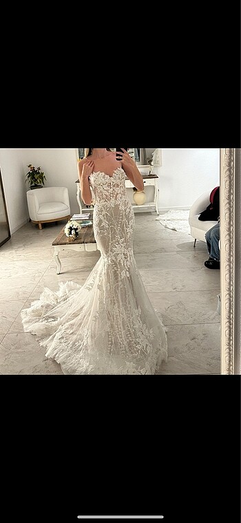 Ivory Berta Model Balık Gelinlik