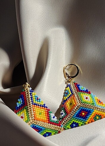 Bijuteri bilezikli küpe takım - Görsel 7