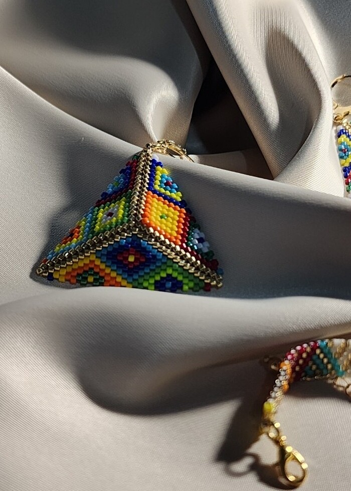 Bijuteri bilezikli küpe takım  - Görsel 5