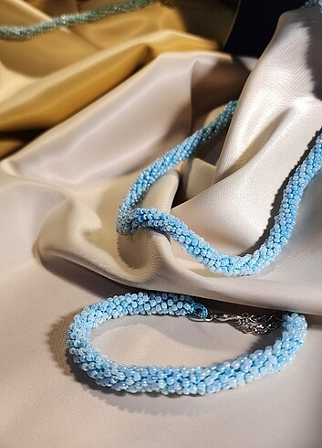 Bijuteri takım kolye bileklik - Görsel 5