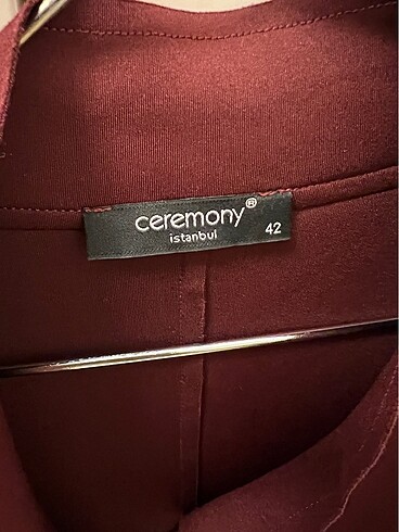 42 Beden Ceremony bordo kap