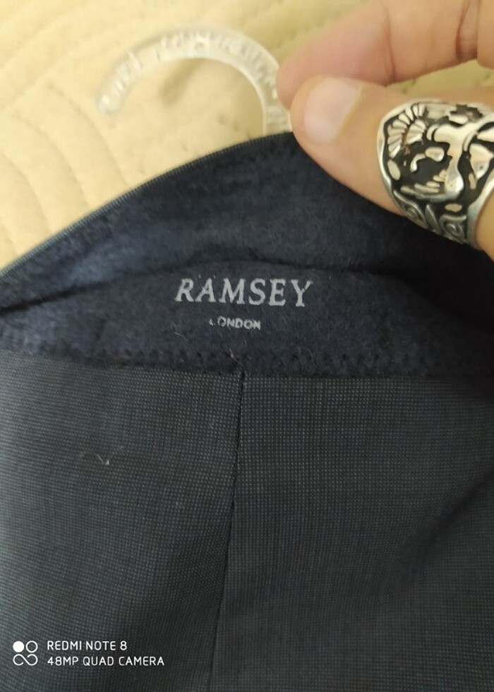 RAMSEY MARKA KUMAŞ CEKET - Görsel 3