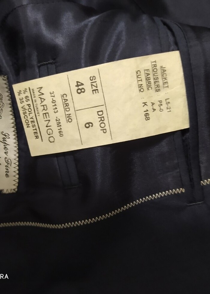 MARENGO MARKA KUMAŞ CEKET  - Görsel 3