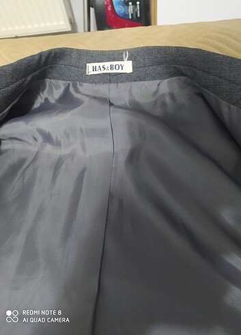 HASBOY MARKA KUMAŞ CEKET - Görsel 2