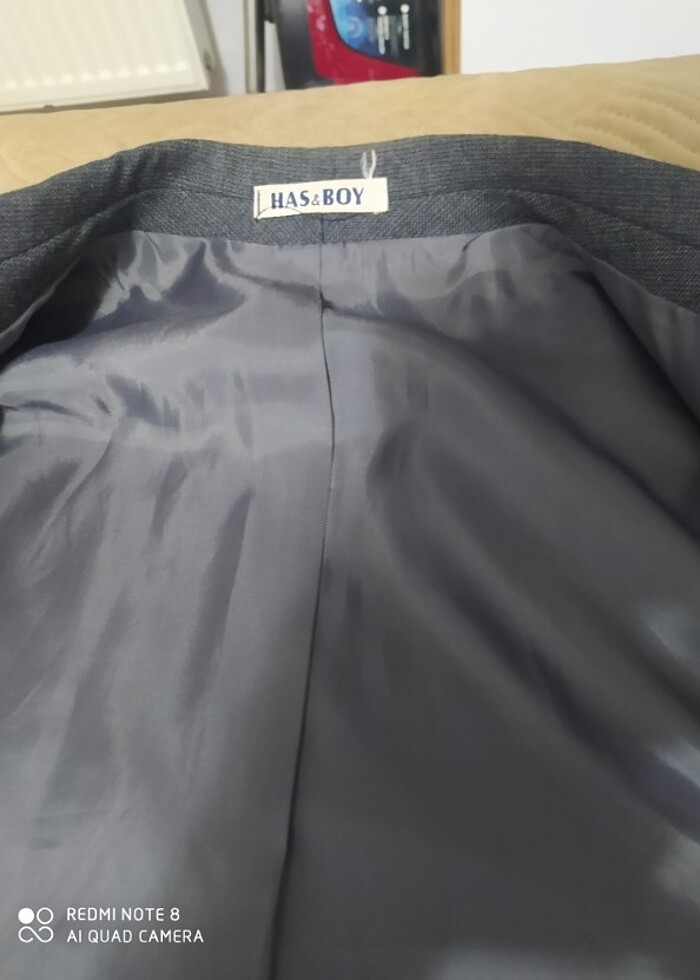 HASBOY MARKA KUMAŞ CEKET - Görsel 2