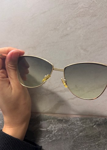 Klasik Bej Şeffaf Kadın Gözlüğü - Görsel 3