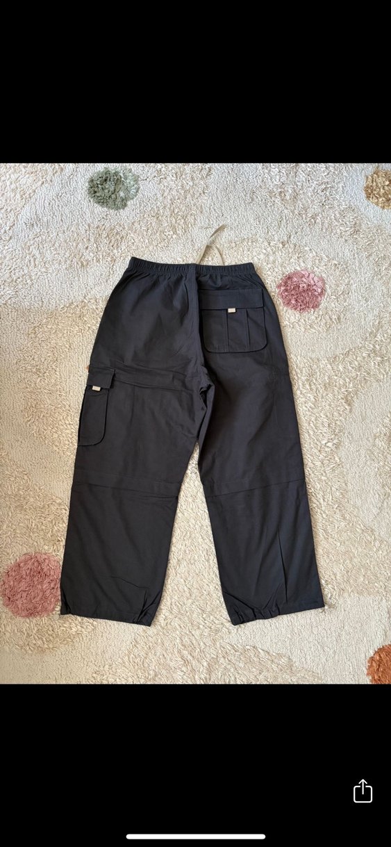 Füme Rahat Bel Bantlı Sweatpant - Görsel 3