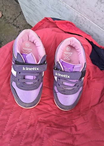 Kinetix Kinetix Mor Kız Çocuk Spor Ayakkabı Velcro