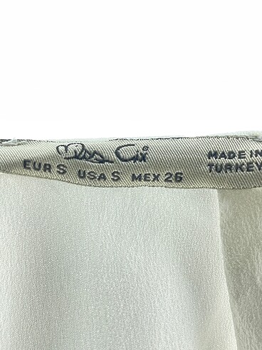 s Beden beyaz Renk Vintage Love Bluz %70 İndirimli.