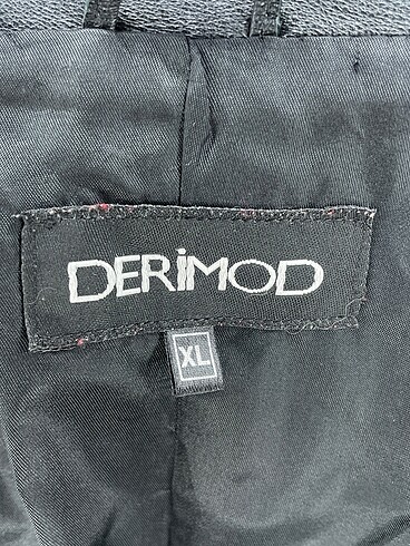 xl Beden siyah Renk Derimod Deri Ceket %70 İndirimli.