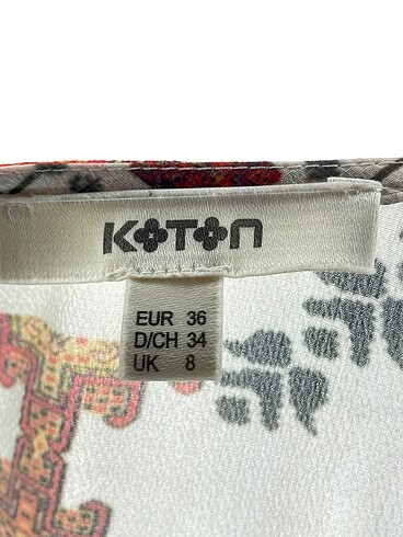 36 Beden çeşitli Renk Koton Bluz %70 İndirimli.