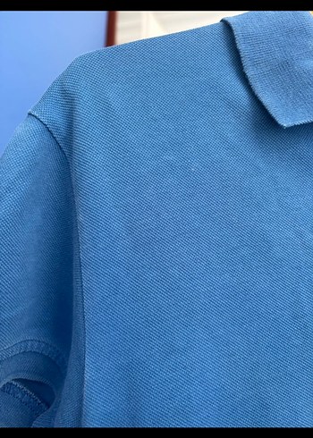 m Beden mavi Renk Kızlar için Mavi Denim Polo Elbise