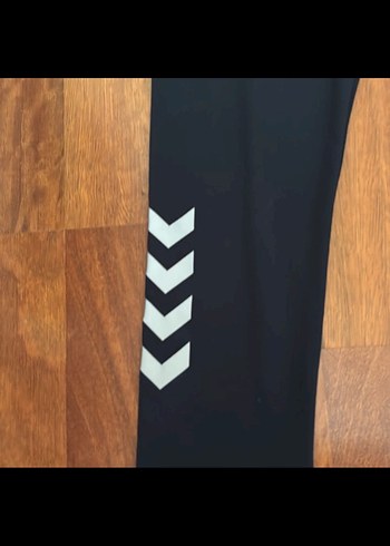Hummel Mavi Belli Hummel Kadın Spor Tayt
