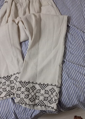 Düğmeli Bohem tulum - Görsel 2