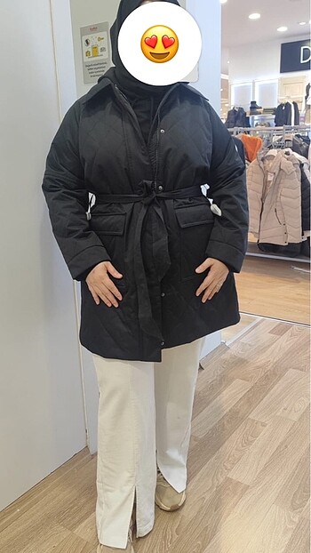 Pierre Cardin Kadın Kapitone Mont
