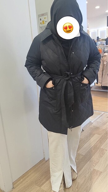 Pierre Cardin Kadın Kapitone Mont - Görsel 2